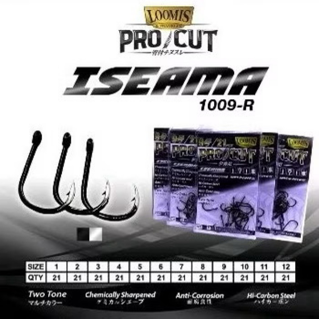KAIL PANCING LOOMIS PROCUT ISEAMA FUTOJI 1009R HARGA PER 1 BUNGKUS