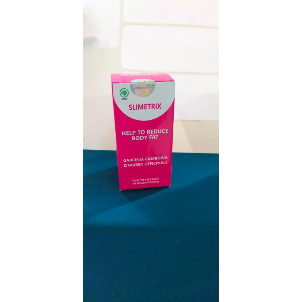 Slimetrix Herbal Original Obat Pelangsing Badan Asli Diet Alami BPOM