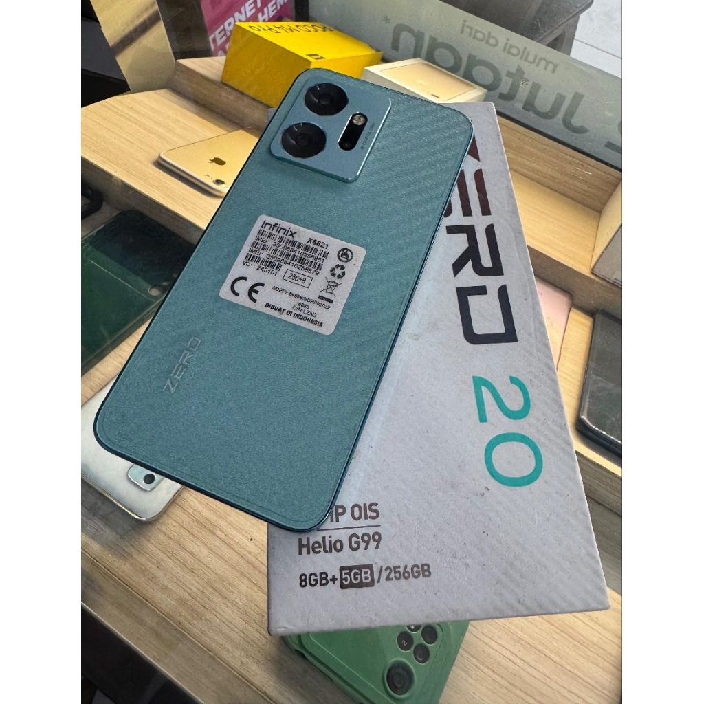 infinix zero 20 8/256 second fullset