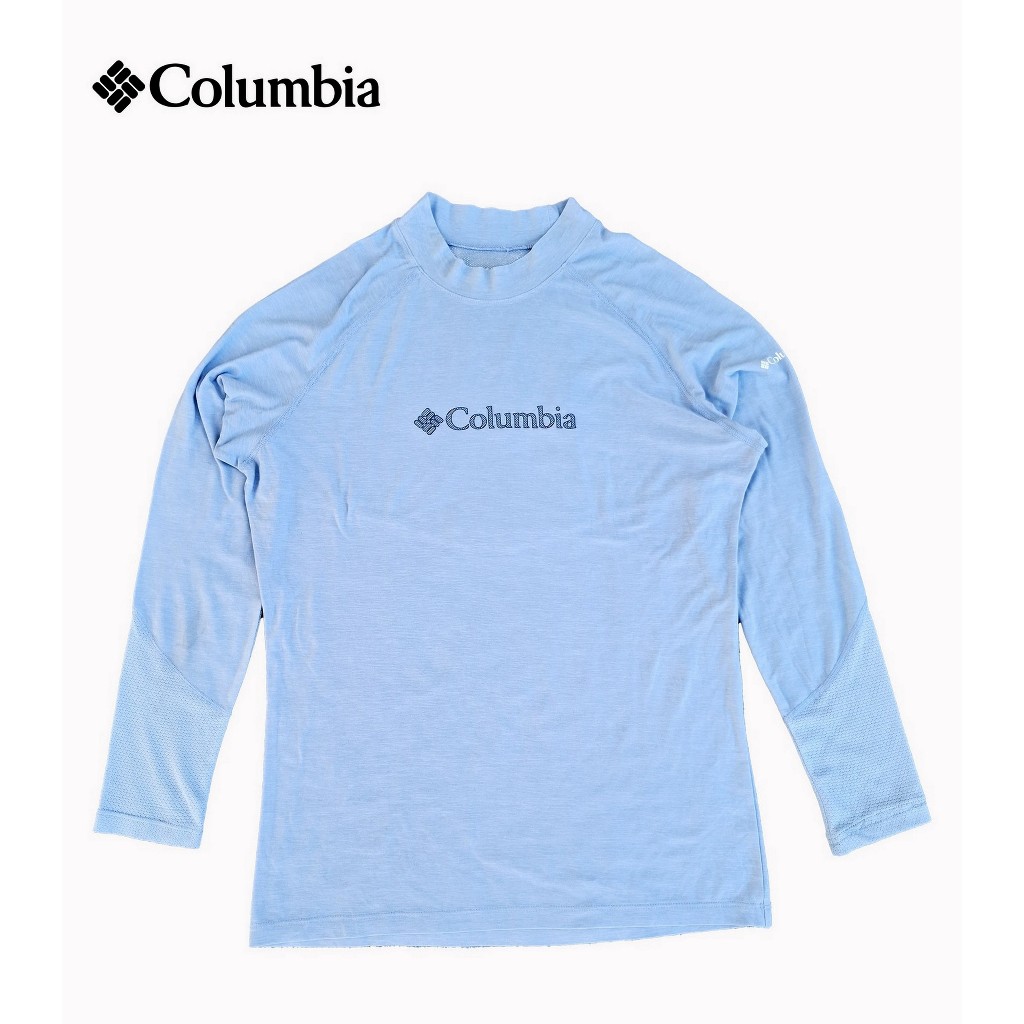 Base Layer Columbia Biru Muda