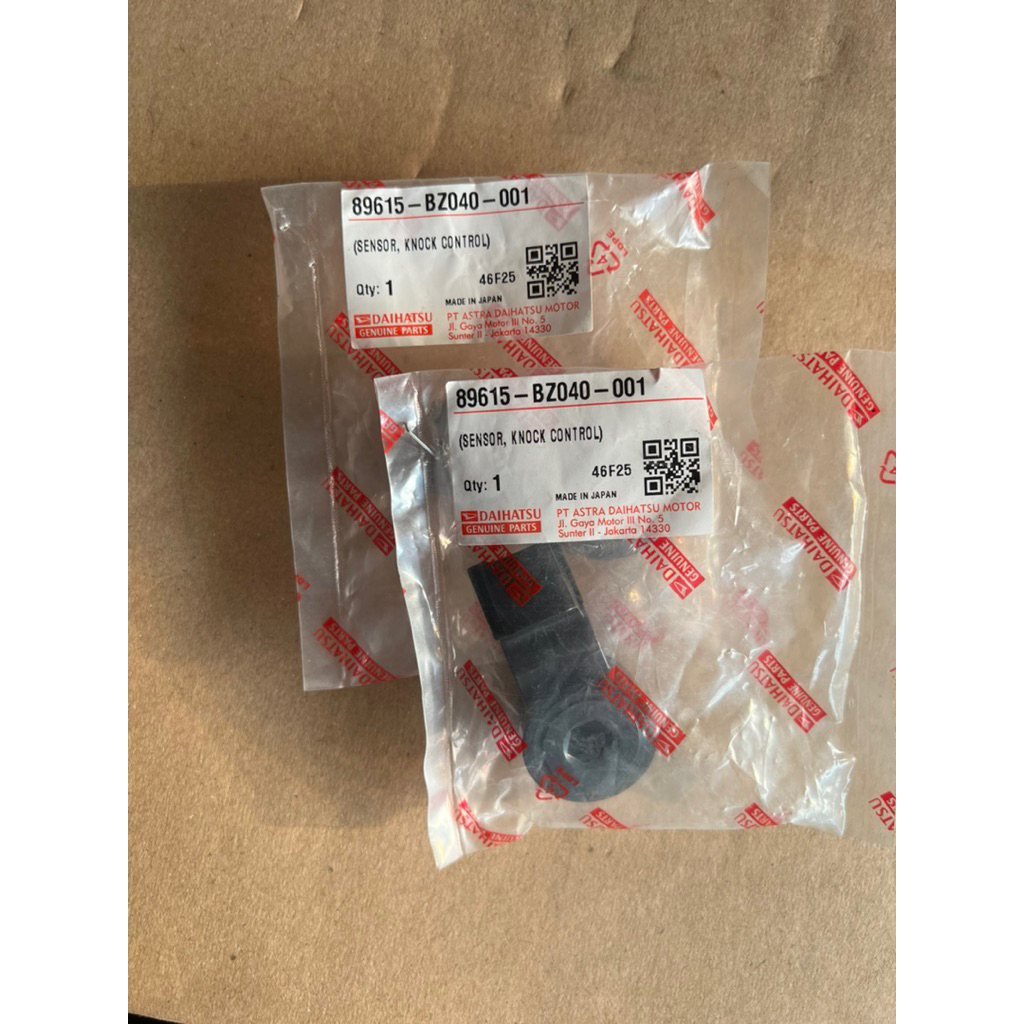 SENSOR KNOCK CONTROL AVANZA RUSH AGYA CALYA 89615-BZ040 ORIGINAL ASTRA 100%