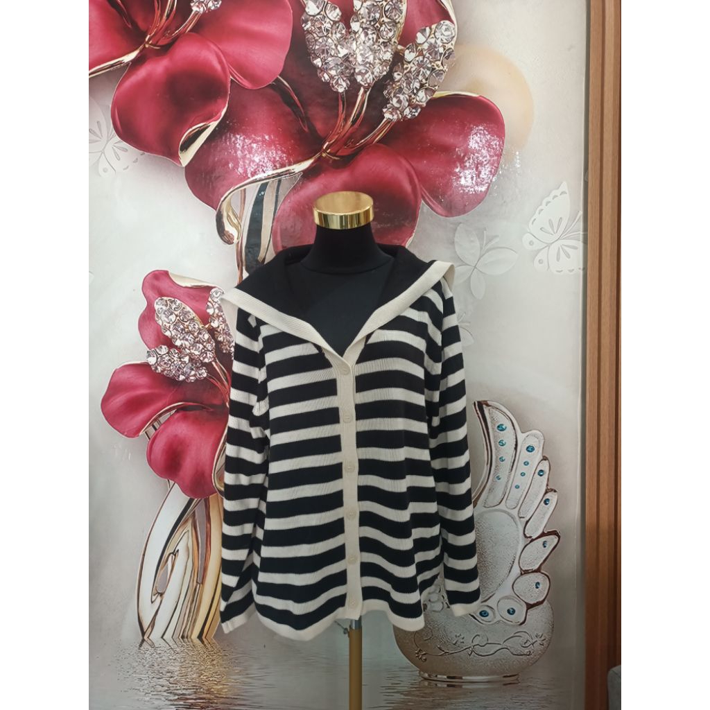 cardigan rajut big size et cetera