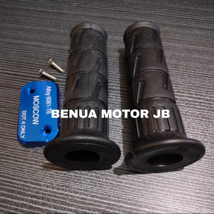 PAKET GRIP KAZE + TUTUP MINYAK REM BEAT-SCOOPY F1-VARIO 110-VARIO 125-VARIO 150 OLD-SPACY-BEATSTREET