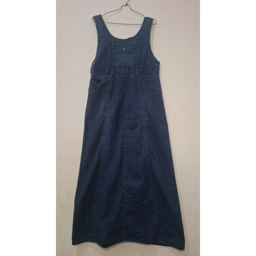 Preloved Overall jeans rok