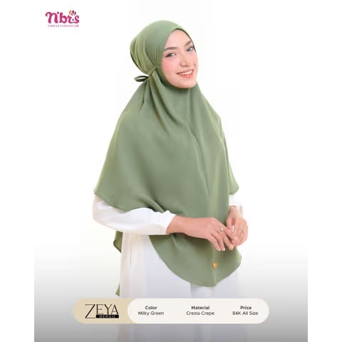 NEW HIJAB BERGO NIBRAS ZEYA BERGO