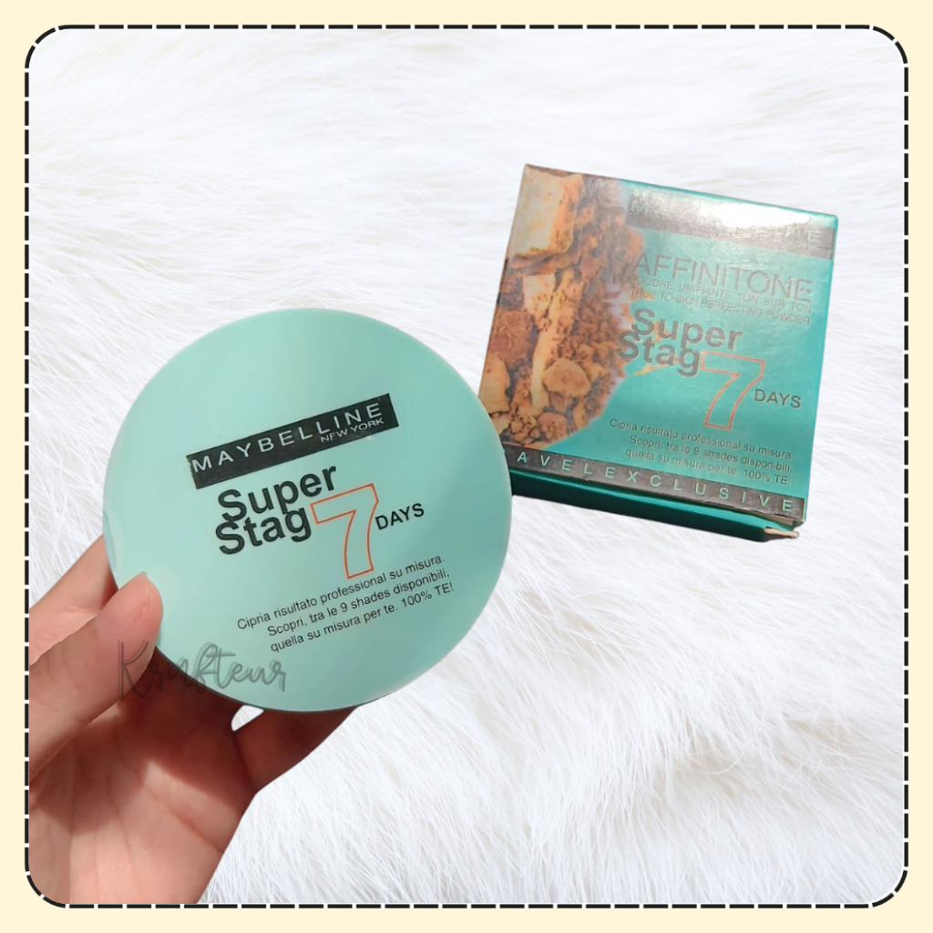 [Preloved] Bedak Maybelline Affinitone Super Stag 7 Days 2 in 1