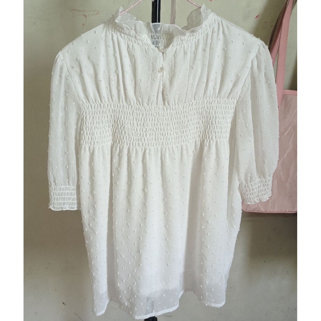 PL Blouse Tile Swiss Dot