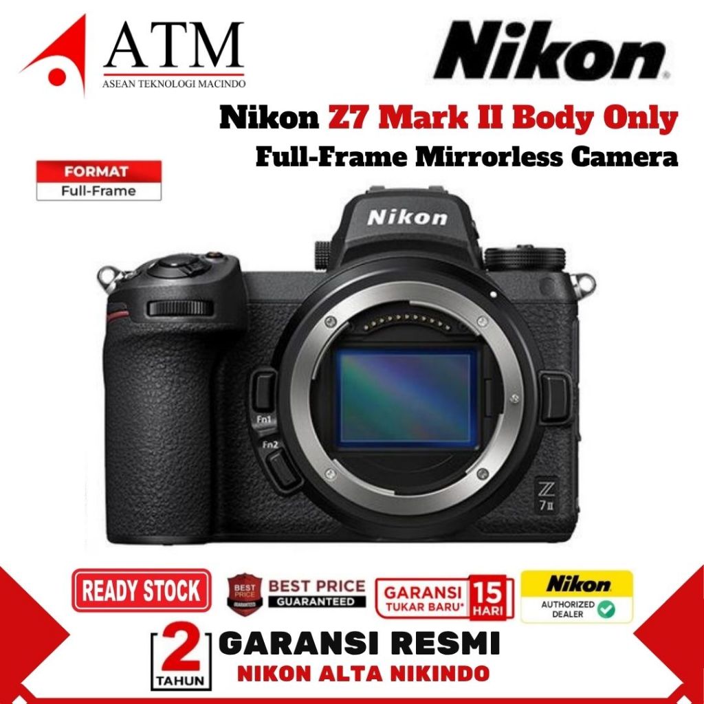 Nikon Z7 II Nikon Z7II Nikon Z7 Mark II Body Only Garansi Resmi