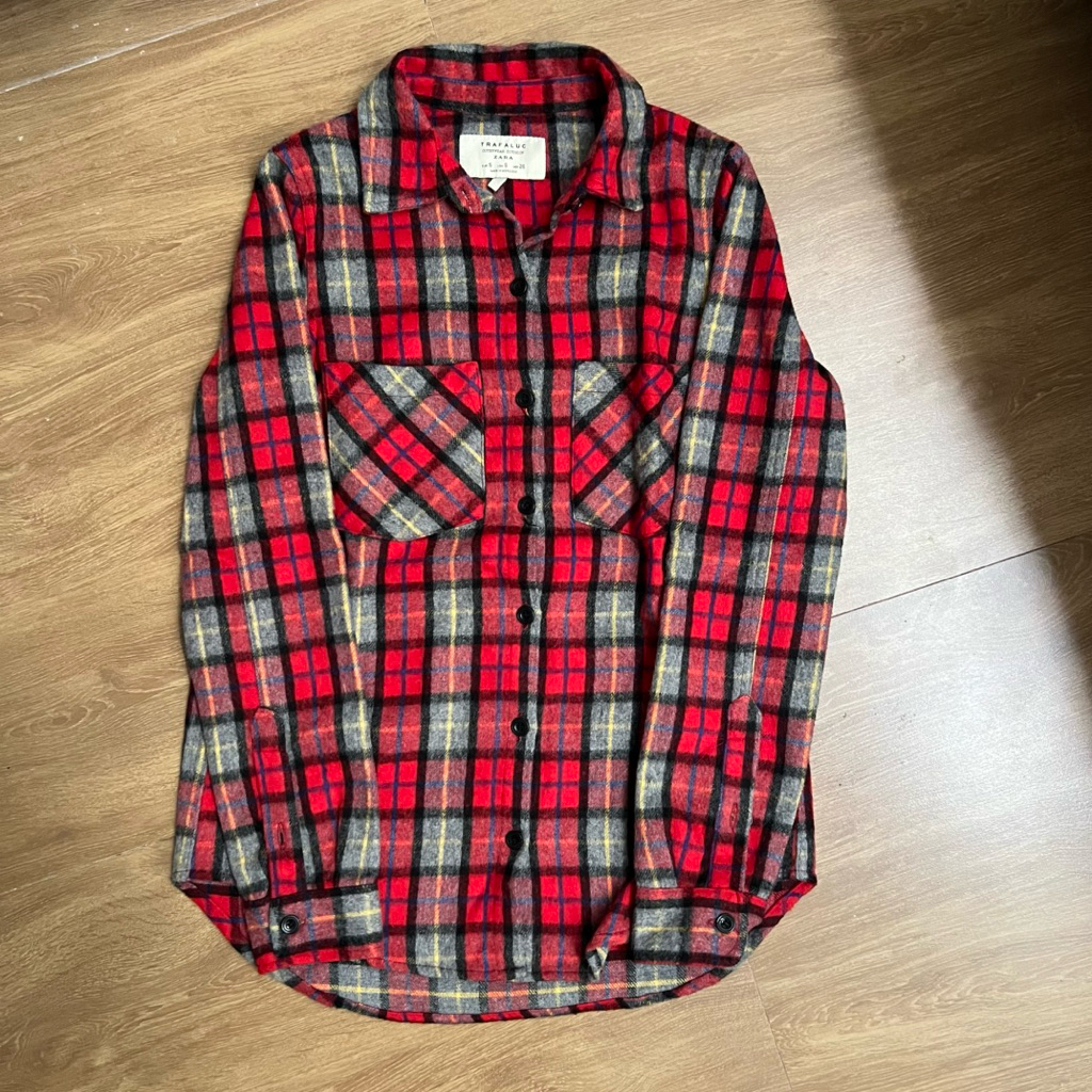 Preloved zara kemeja blouse original