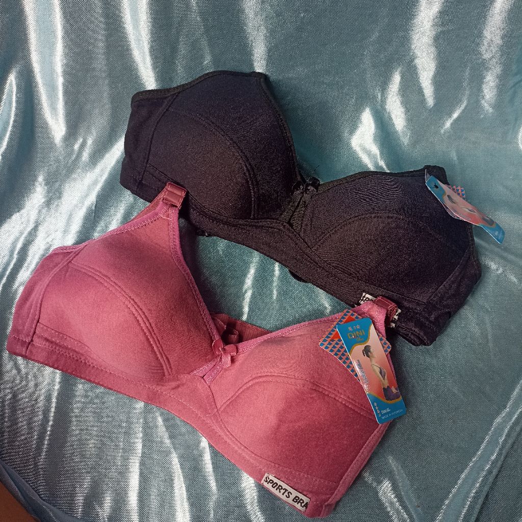 BH sport dewasa busa tipis tanpa kawat