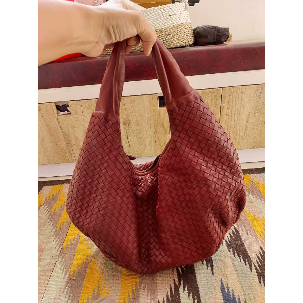 Hobo Bag Bottega Veneta Red