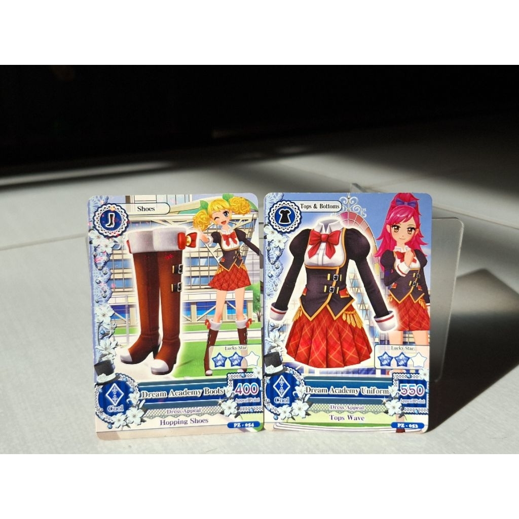 Aikatsu  Set Kartu Card Uniform Dream Academy Seira Otoshiro Kii Seigusa