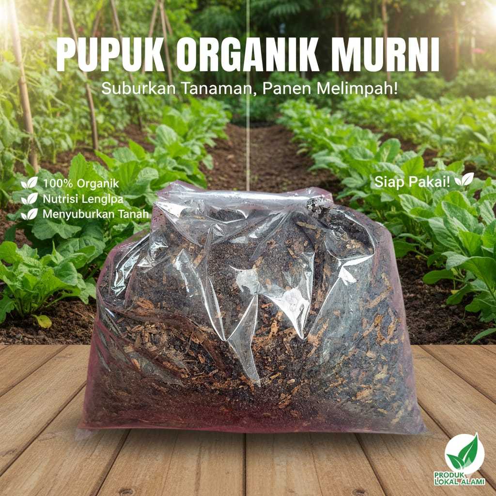 Media tanam semai sayuran cabe siap pakai kompos halus khusus semai 1 kg