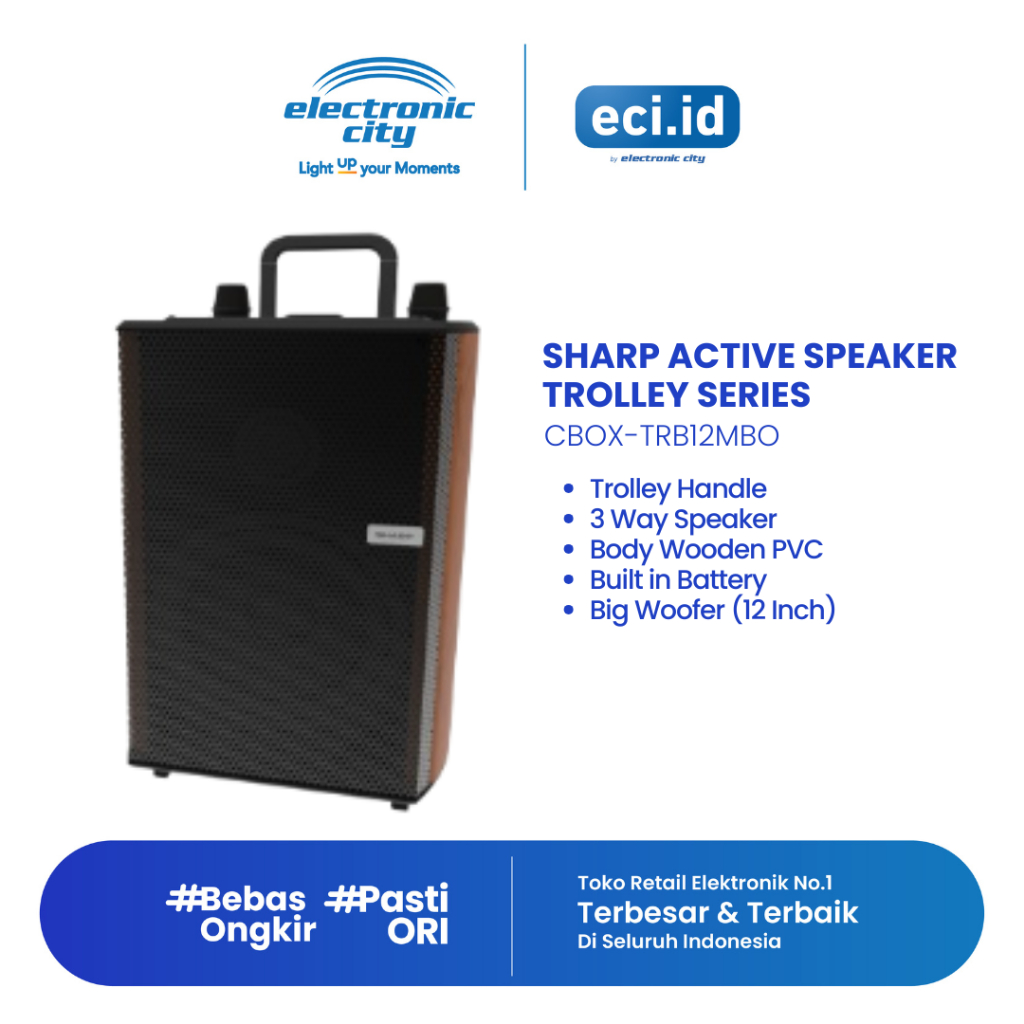 Sharp Active Speaker - CBOX-TRB12MBO