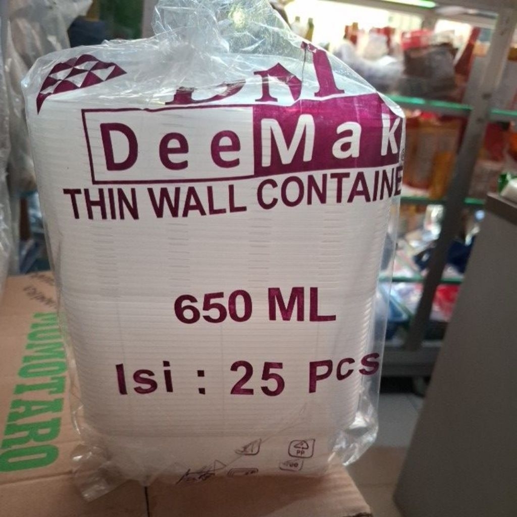DM thinwal container 650 ml