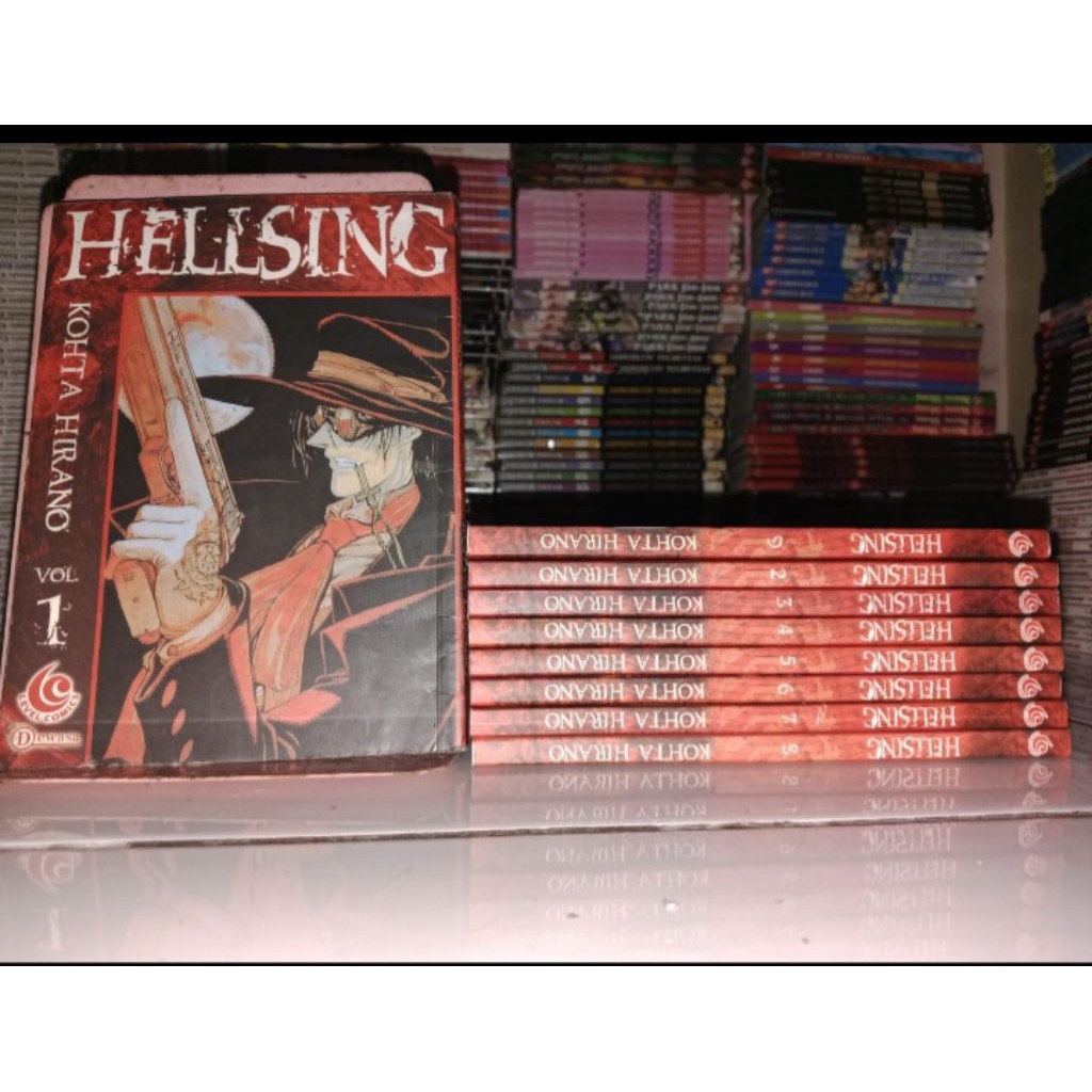 komik hellsing set
