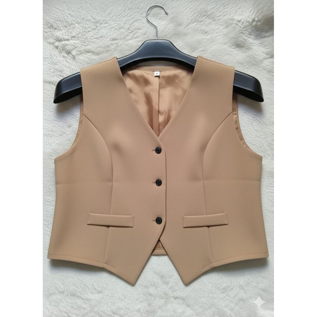Rompi Wanita dewasa Rompi Kantor Rompi Vest Jas