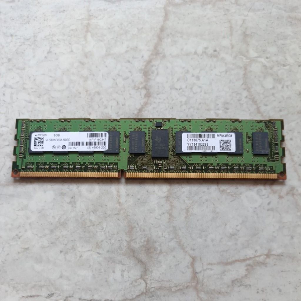 RAM SERVER VIRTIUM DDR3 8GB ECC Registered