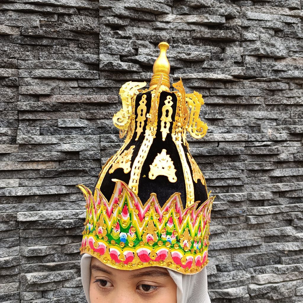 Mahkota Irah - Irahan Rahwana / Irah - Irahan Wayang Prabu Kresna