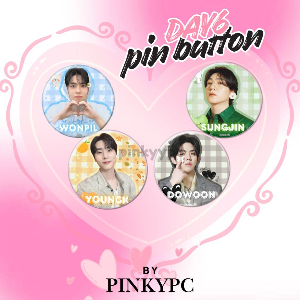 PIN BUTTON DAY6/ PIN BROSS PENITI DAY6