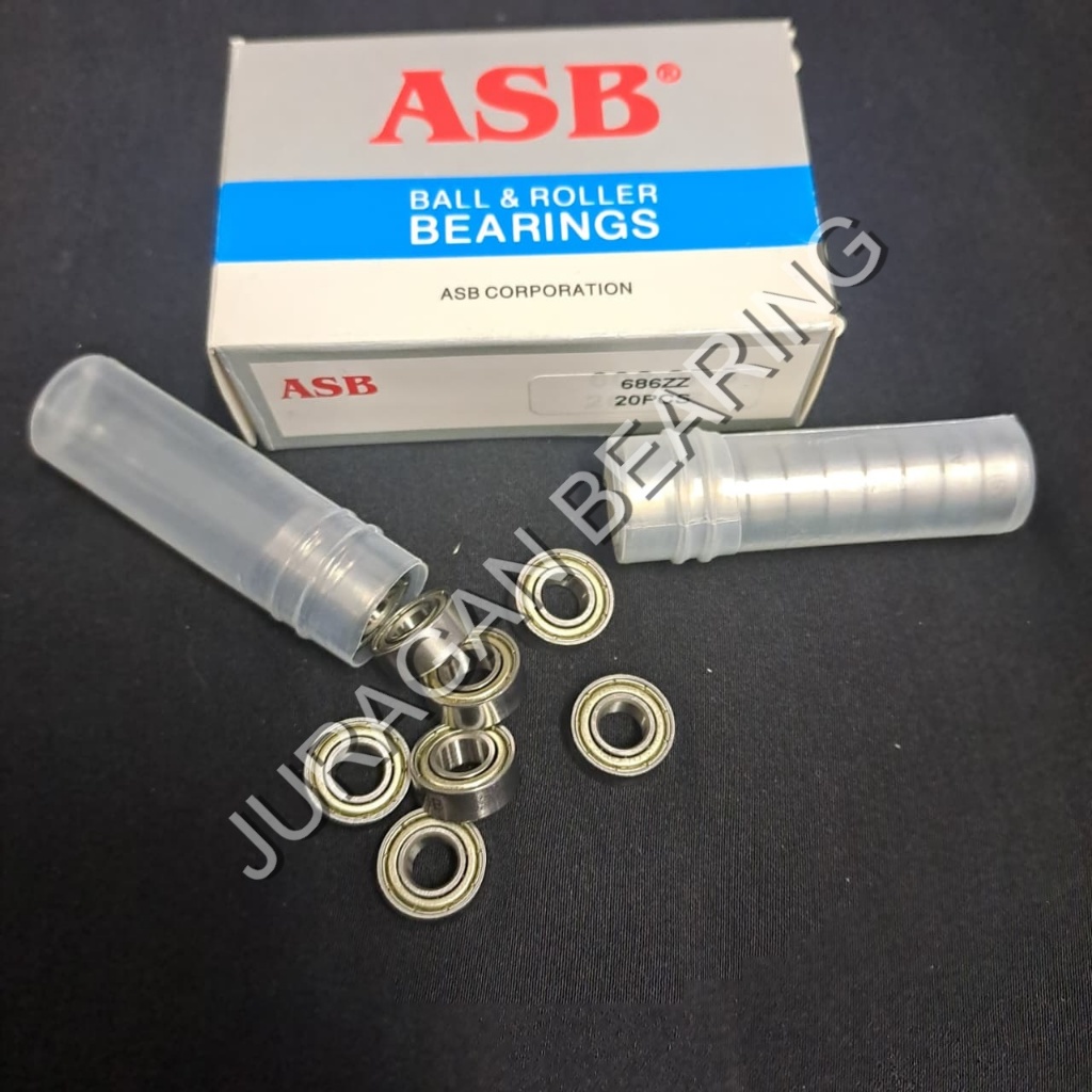 Bearing 686 ZZ ASB 686ZZ (6x13x5mm)