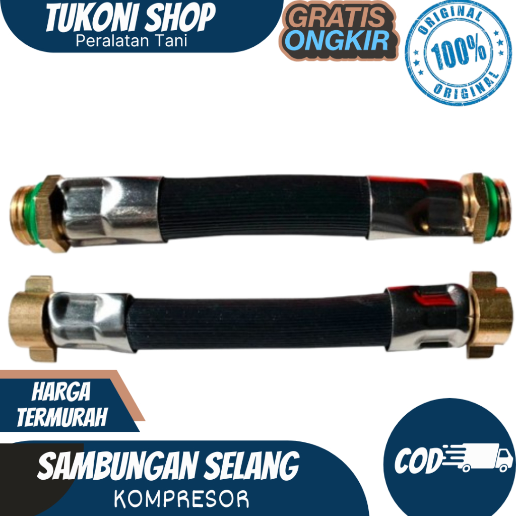 Adapter Sambungan Selang Angin Kompresor Drat 14mm Sanchin Jet Cleaner