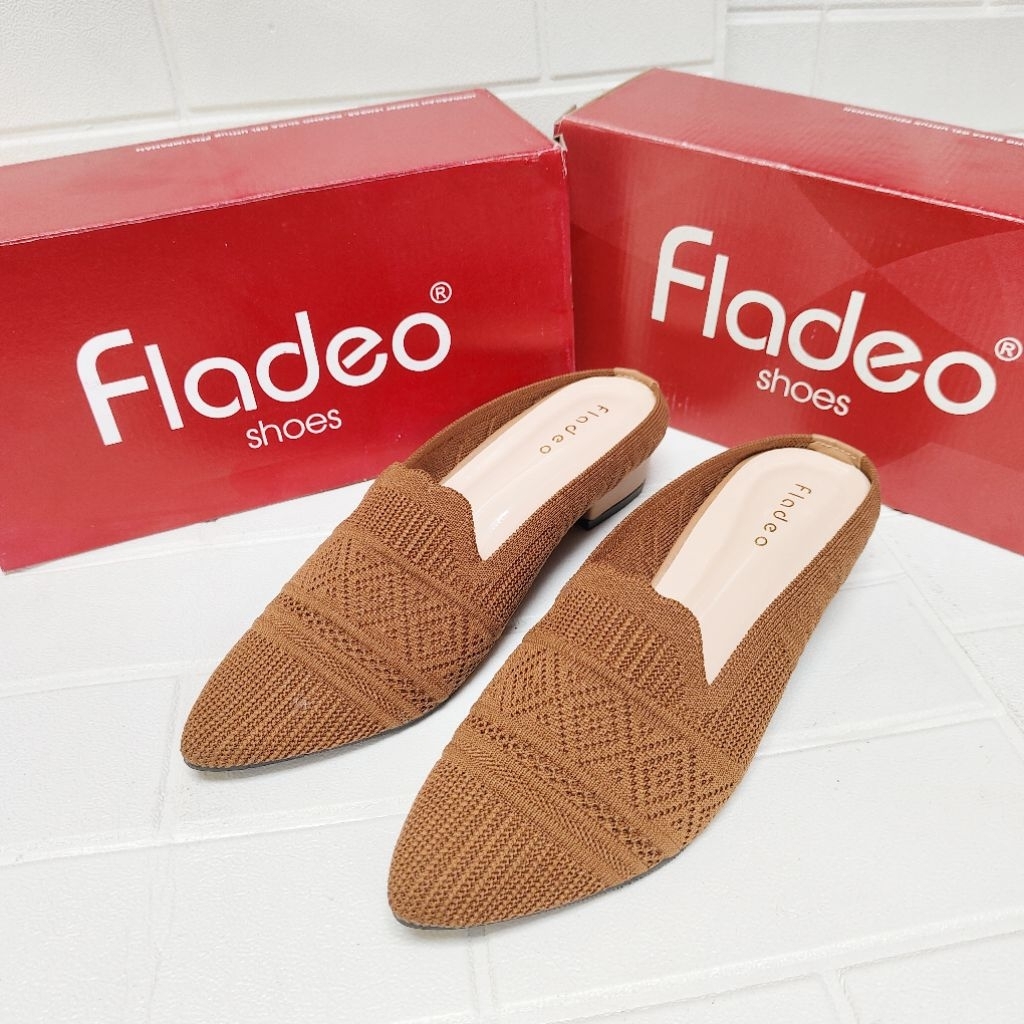 Sandal Kondangan Wanita Rajut hak 3cm size 37-41 Brand Matahari Elegan