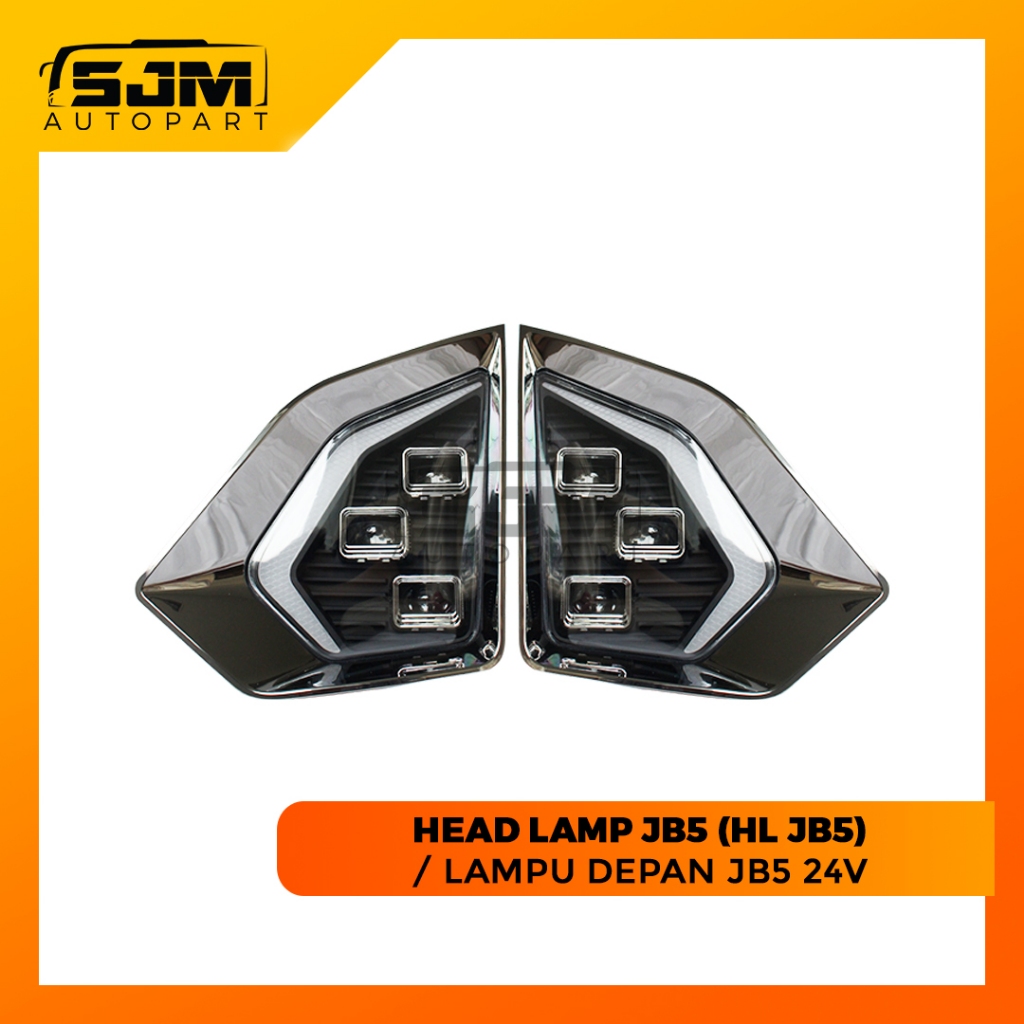 LAMPU DEPAN JETBUS 5 ORIGINAL - HEAD LAMP JETBUS 5 ORIGINAL