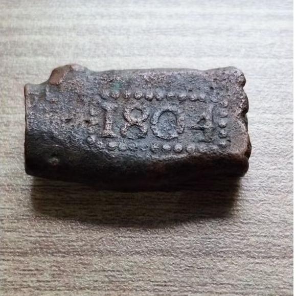 2 Stuiver Bonk Tahun 1804