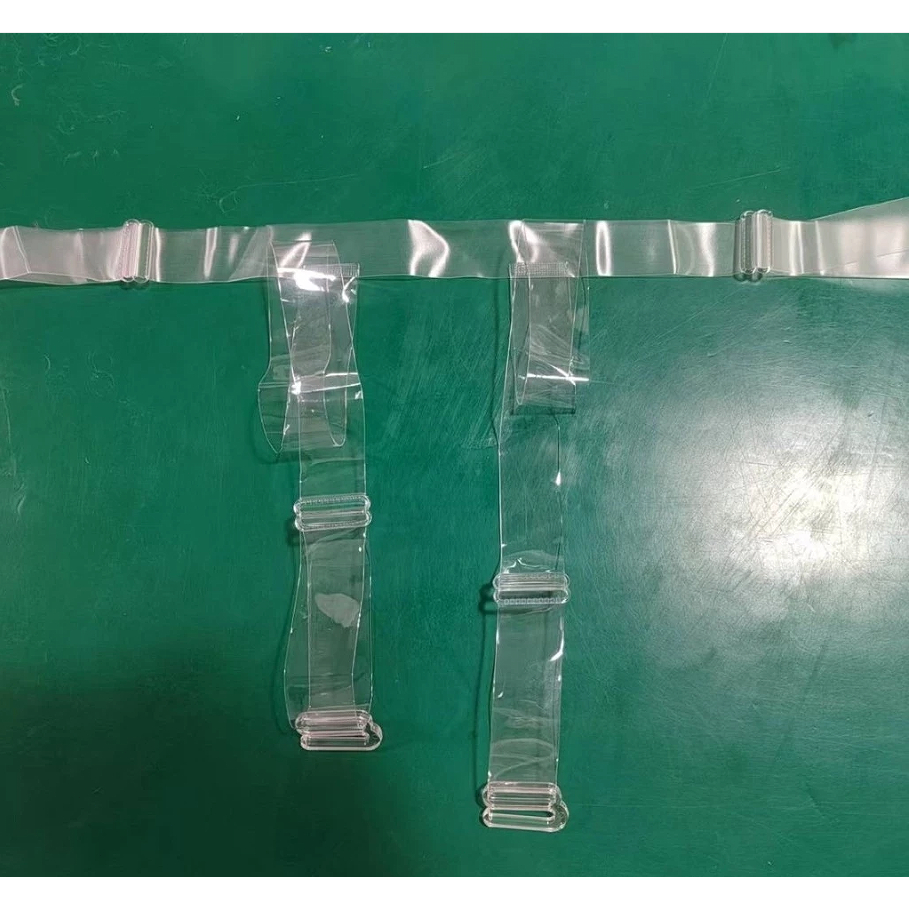 Tali Bahu Transparan Bra Sabuk Wanita Elastis Bra Silikon Dapat Disesuaikan Pakaian Dalam Wanita Aks