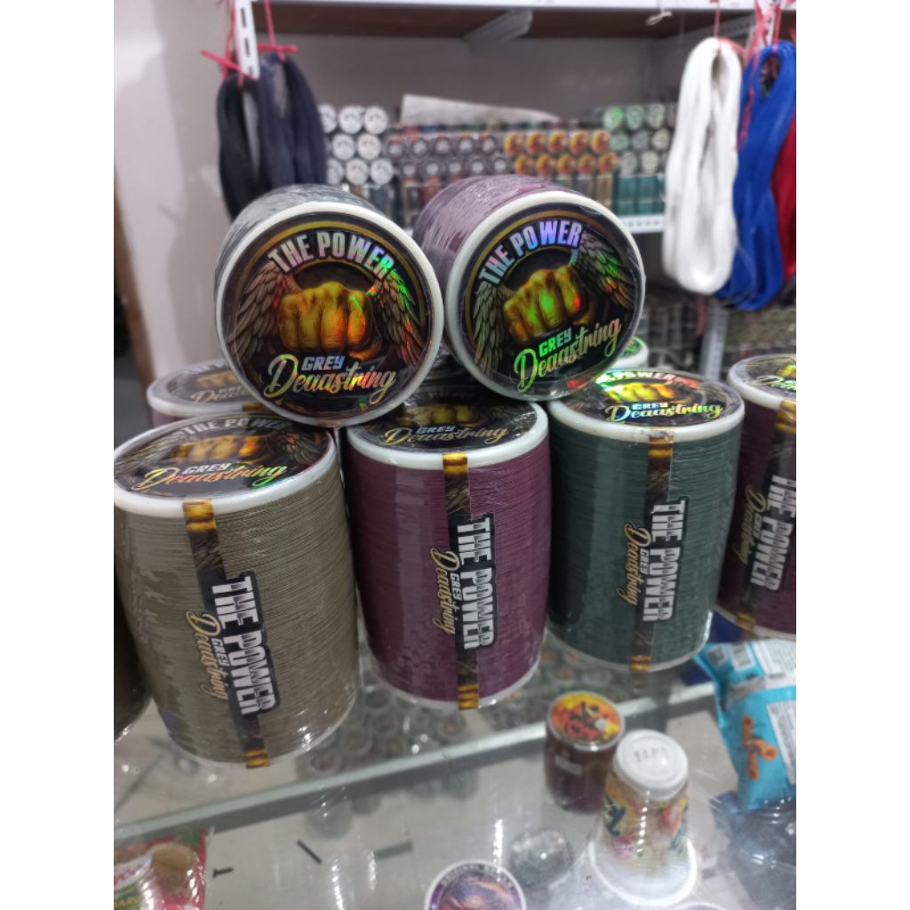 GELASAN MATOT Bahan Abu ORI Panjang 6000 yard Size 017.