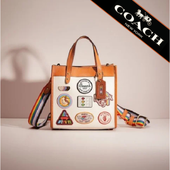 Coc Field Tote 22 with Patches tas wanita ca138 gd