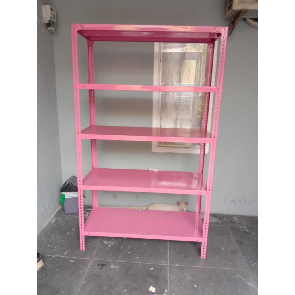 rak besi 5susun rak serbaguna