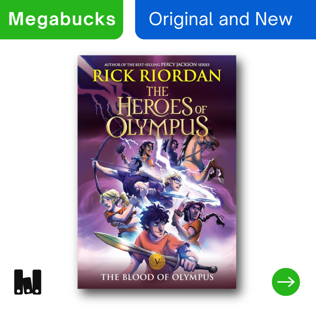 (Disney Hyperion) The Heroes of Olympus #5 The Blood of Olympus by Rick Riordan Original English
