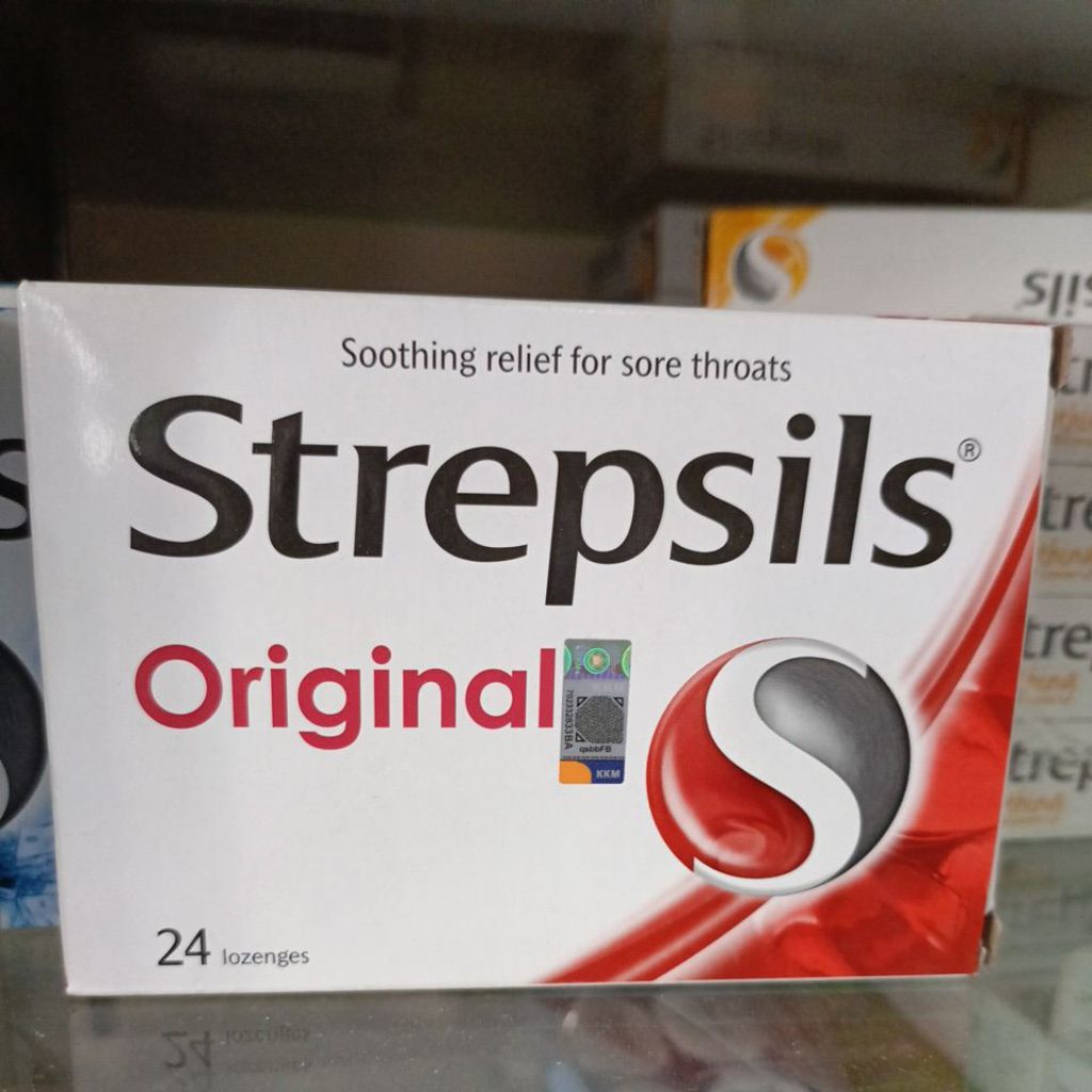 Strepsils obat tenggorokan strepsil permen tenggorokan strepsil Malaysia strepsil isi 24 pcs