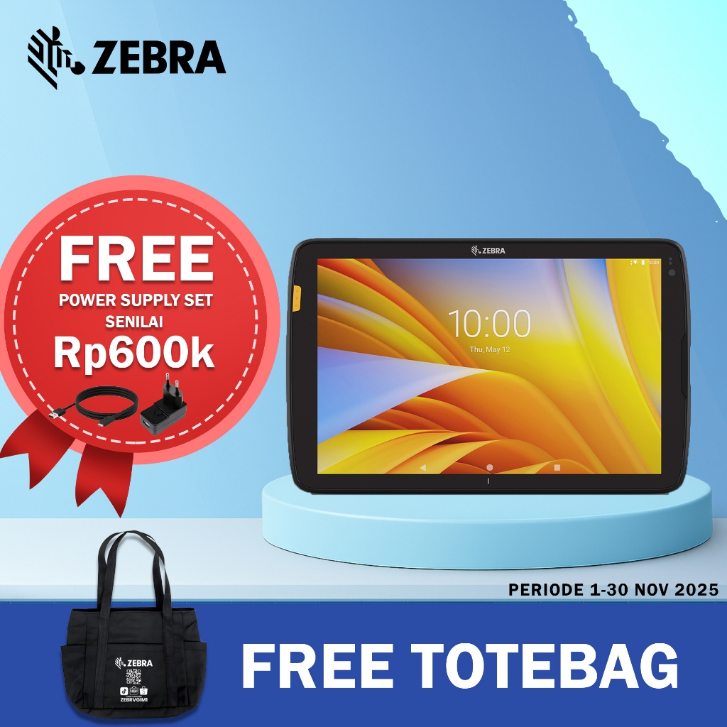 Zebra Tablet ET40 8” / 10" / Android 4GB/64GB Wifi-6 GMS Bluetooth NFC