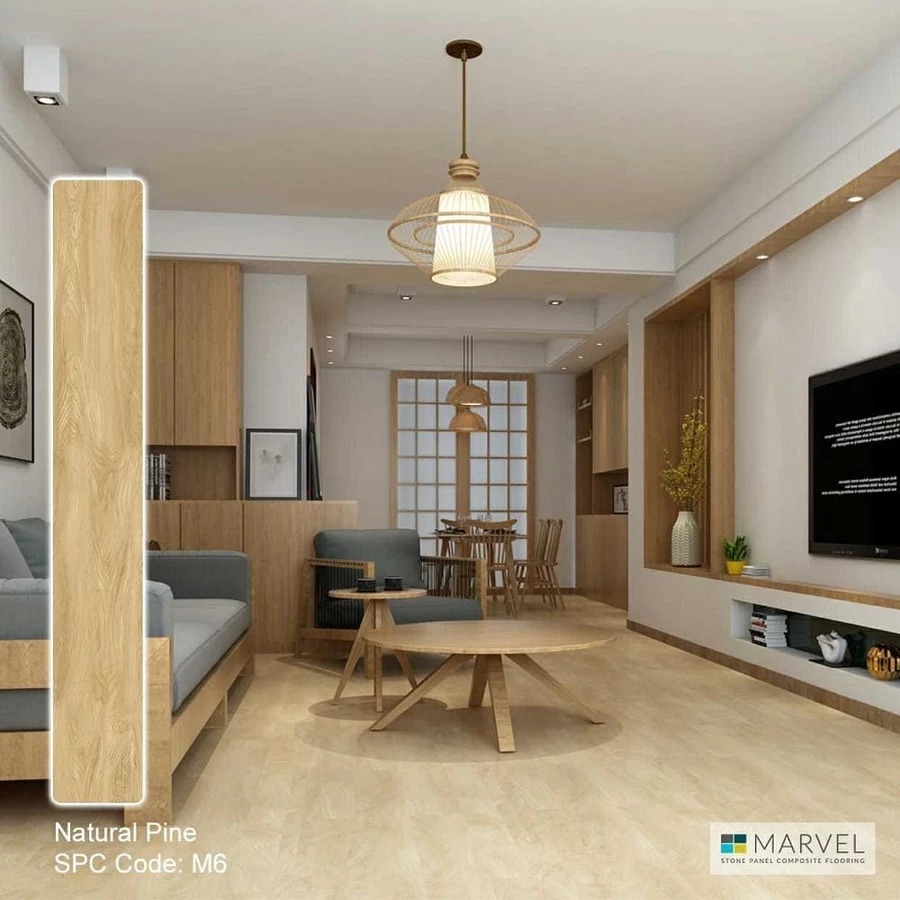 Lantai SPC Vinyl Klik - MARVEL - Click System Flooring - 2