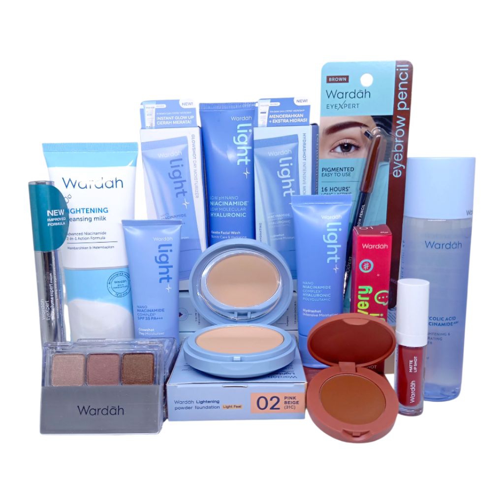 Wardah Paket Seserahan Lengkap/ Wardah Make Up