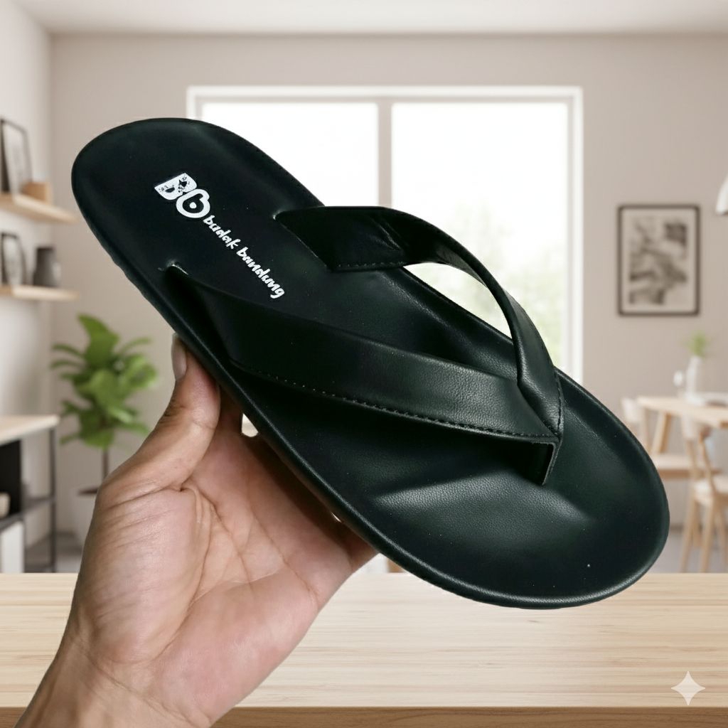 Sandal Jepit Kulit Pria Budak Bandung – Sandal Casual Premium