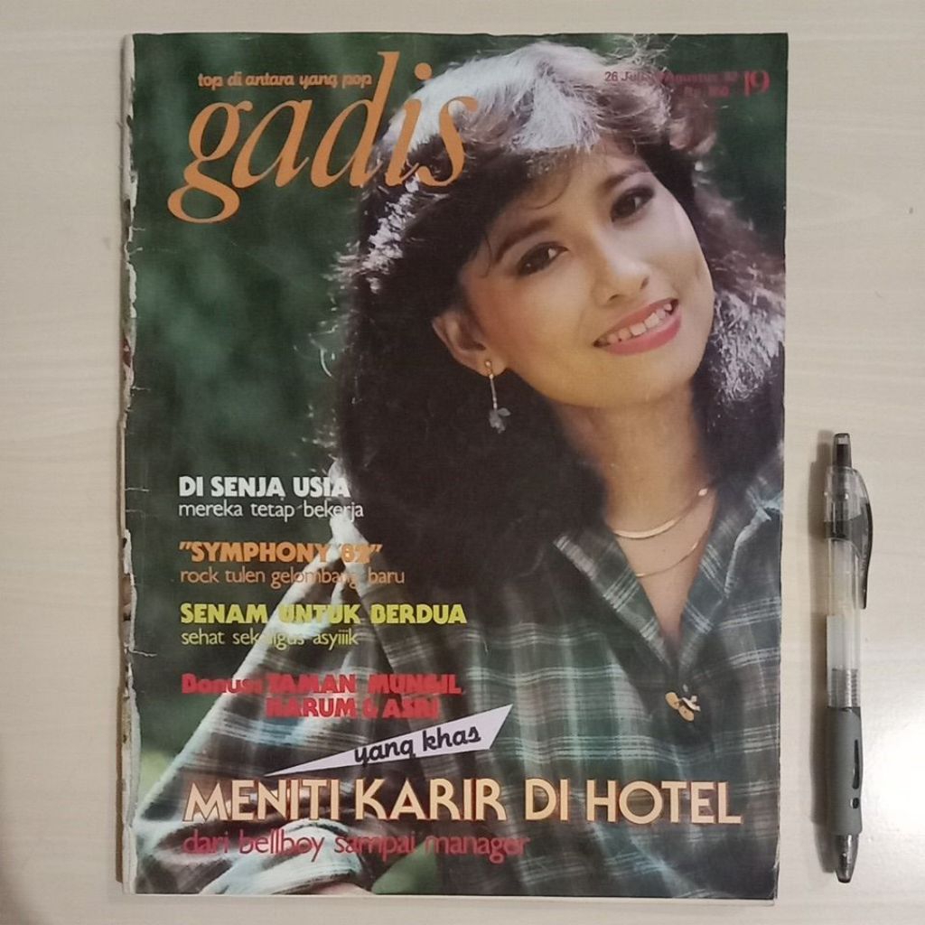 MAJALAH JADUL - GADIS - TAHUN 1982 - Majalah Bekas Murah Original - B2
