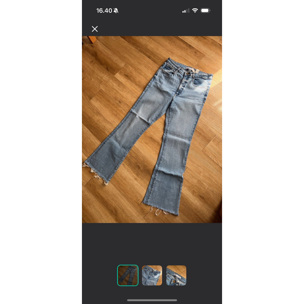 jeans flare zara