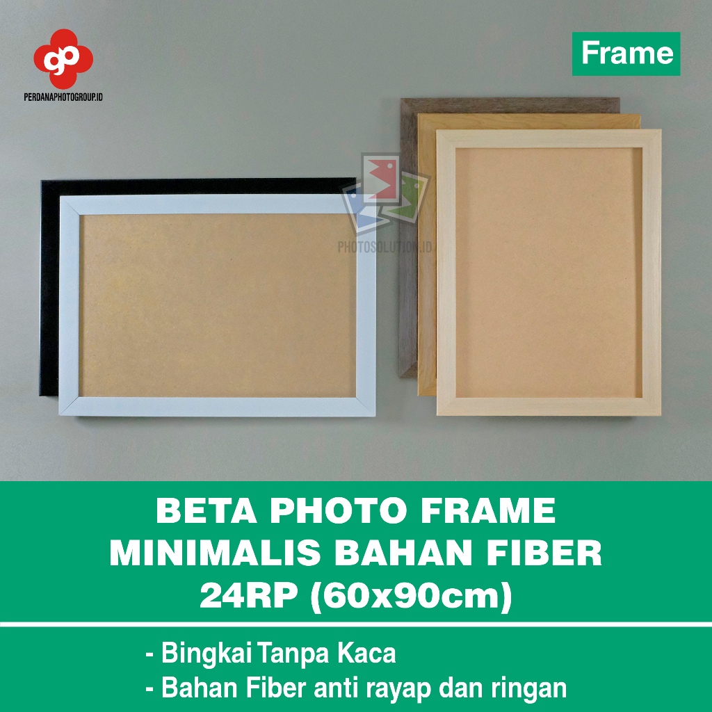 BETA FRAME 24RP Bingkai Foto Minimalis Bahan Fiber - PERDANA PHOTO - 60x90