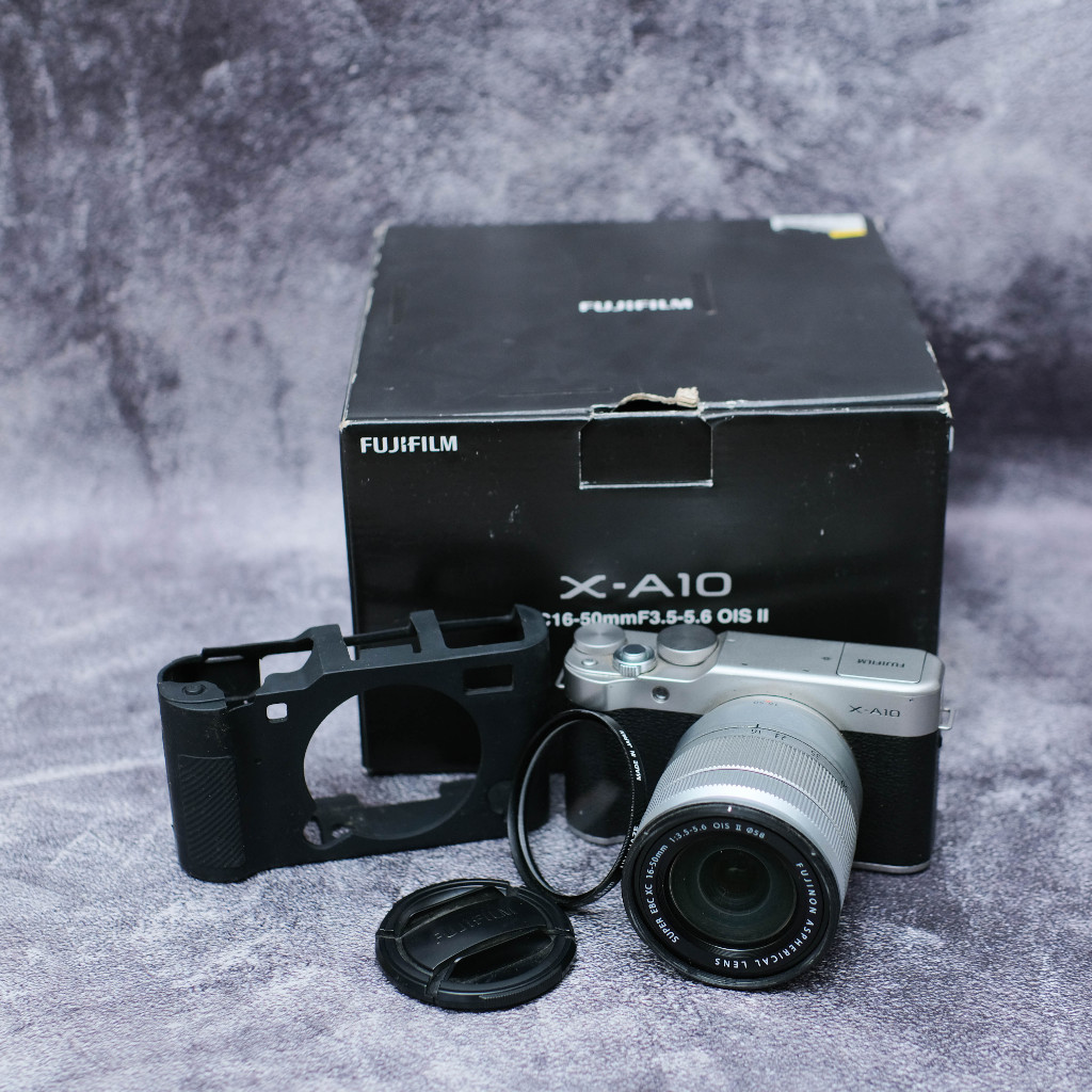 Fujifilm Xa10 Xa-10 lensa kit 16-50 (Second)