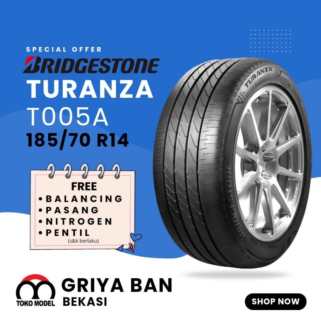 Bridgestone Turanza T005A 185/70 R14