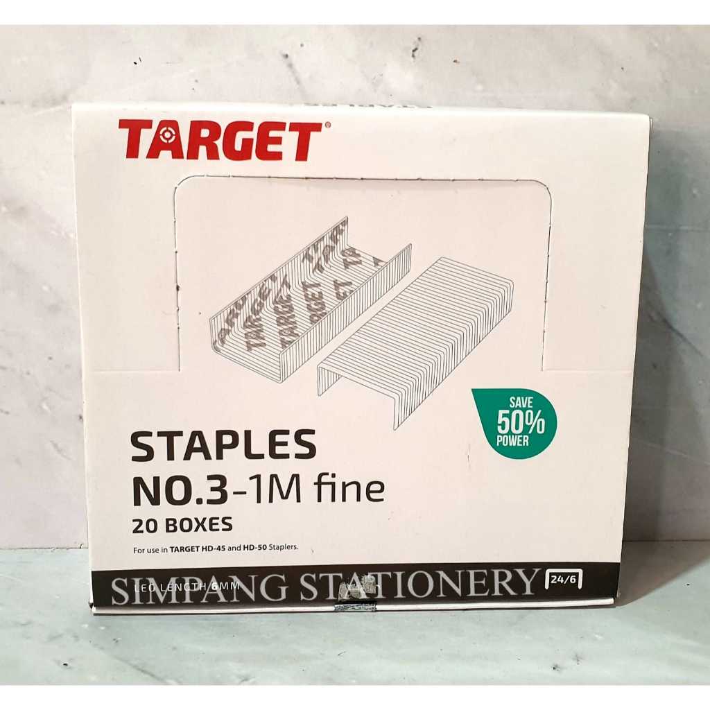 Target - ISI Staples NO 3 ISI 20 BOX KECIL ( 24/ 6)