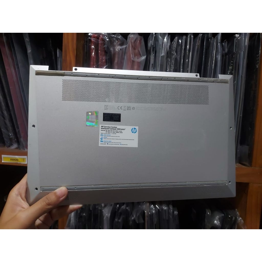 Bottom Case Casing Bawah Laptop HP 2 IN 1 HP Elitebook x360 1030  G8 13.3 Inch Silver Grade B Second