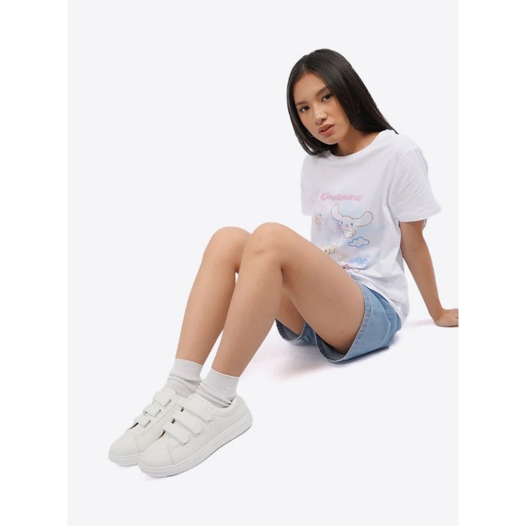 Sepatu Colorbox Perekat White Original