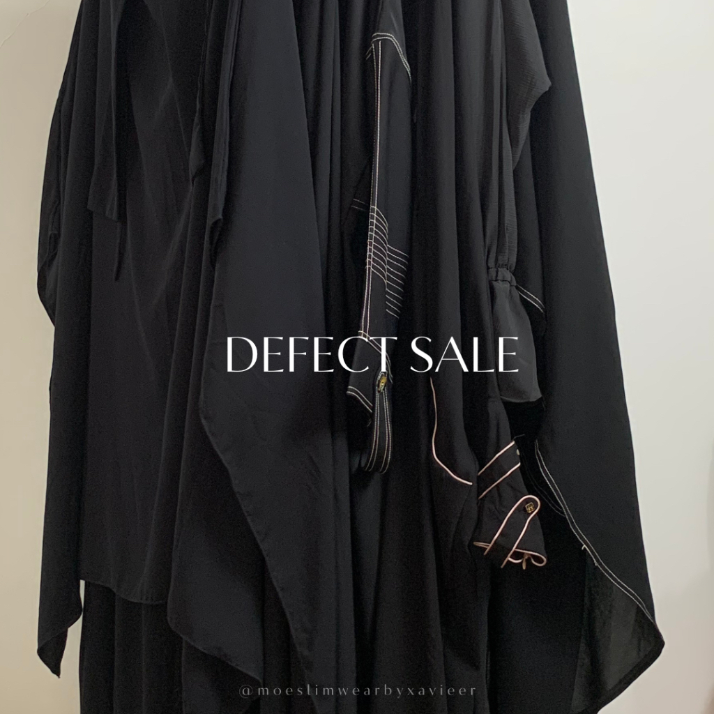 [ DEFECT SALE ] Sheeza French Khimar Poni by Xavieer