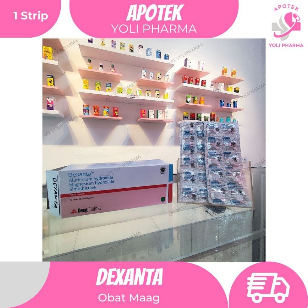 DEXANTA TABLET OBAT LAMBUNG DAN NYERI LAMBUNG
