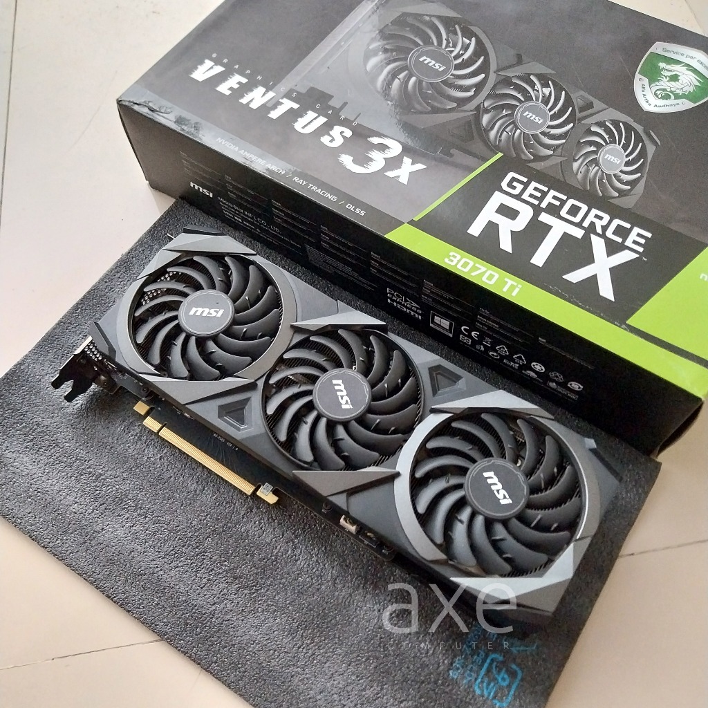 Rtx 3070 ti 8gb msi ventus fullset